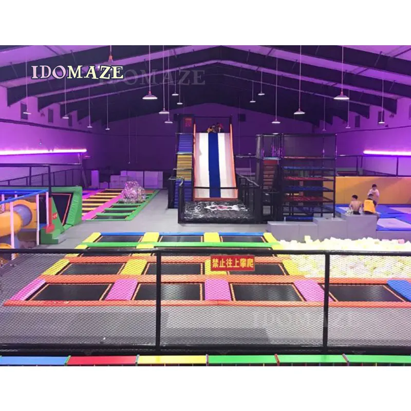 Comprar Parque Trampolim Indoor Professional Parques Infantis Indoor Trampolim Area Entretenimiento Trampolim Park