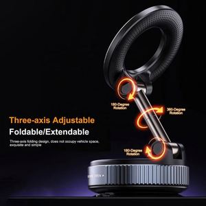 Supporto Magnetico per Telefono Auto 360° Pieghevole Forte per Scrivania Parabrezza Cruscotto Finestrino Staffa di Montaggio Supporto Magnetico - Product Image 3