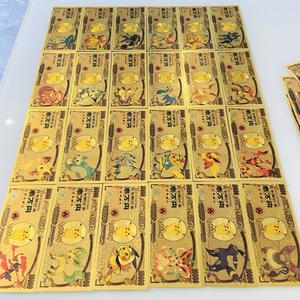 Vielfältige Designs, Pikachu Goldblatt-Banknoten, Gedenk-Währung, Pokémon-Sammlerstücke - Product Image 5