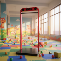 Défi 100 secondes : Balançoire métallique rotative interactive avec chronométrage pour parcs sportifs et installations de divertissement
