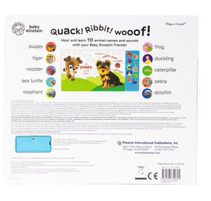 Libro Interattivo con Suoni, 8 Rumori Realistici di Animali, Audiolibro Educativo Resistente, Dimensioni 20cm - Product Image 2