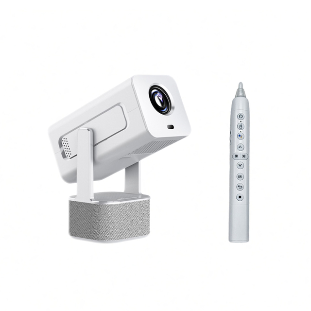Factory Supply Smart 1080P Android 13.0 Full HD Projectors Mini Portable Projector with 2-in-1 Touch Pen