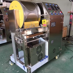 Machine commerciale pour la fabrication de feuilles de crêpes mille-feuilles et de rouleaux de printemps, machine à samosas à bon prix - Product Image 4