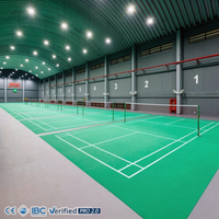 Structure en acier durable pour salle de basketball intérieure, conception de terrain spacieux sans colonnes, haute résistance à la charge de neige, galvanisation à chaud, usage industriel