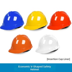 Casque de sécurité épaissi conforme aux normes nationales pour les électriciens et les mineurs sur les chantiers de construction - Impression de logo personnalisée sans points de suspension - Product Image 1