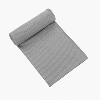 Serviette rafraîchissante sportive personnalisée en microfibre respirante pour le sport, la gym, le fitness, absorbant la transpiration, en polyester, pour le visage et le cou, vente en gros