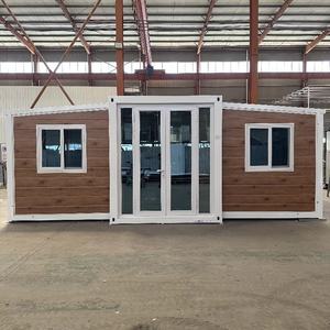 36平方米预装20英尺集装箱房屋轻钢可扩展和可折叠集装箱预制房屋20/30/40英尺住宅 - Product Image 1