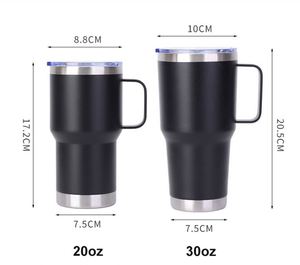 Factory Price Luxury Double Wall Stainless Steel Insulated Office Cup 30oz with Metal Handle Suitable for <b>Coffee</b> Water Home Use - Product Image 5