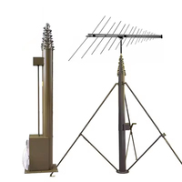 4M 6M 7M 8M 100Kg Max Charge Utile Tige Télescopique de Levage Mât Hydraulique de Levage