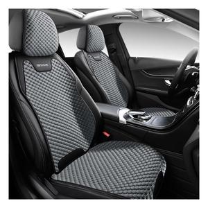 Sillín Universal de seda de hielo clásico, medio paquete, fundas de asiento de coche de 5 asientos para Santana Fabia Superb Octavia <span class=keywords><strong>VOLVO</strong></span> XC9060 BUICK Regal - Product Image 1