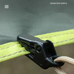 Clips <span class=keywords><strong>de</strong></span> bâche extérieurs tentes <span class=keywords><strong>de</strong></span> Camping auvent vent corde à vent <span class=keywords><strong>pince</strong></span> équipement <span class=keywords><strong>pince</strong></span> en plastique boucle mâchoire fixe poignée crochet accessoires - Product Image 2