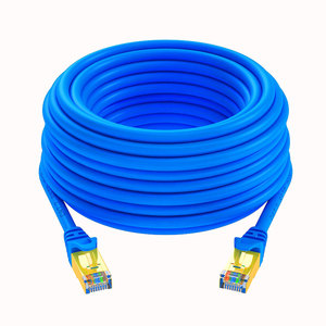 Câble de communication réseau LAN haute vitesse personnalisé Cat7 BC Ethernet RJ45 STP/SFTP 28AWG avec gaine en PVC - Product Image 1