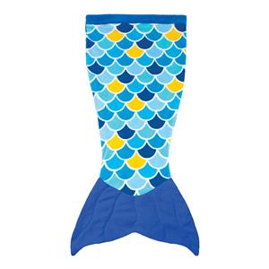 Vente en gros <span class=keywords><strong>de</strong></span> couvertures Cape multifonctionnelles Sac <span class=keywords><strong>de</strong></span> couchage à <span class=keywords><strong>queue</strong></span> <span class=keywords><strong>de</strong></span> <span class=keywords><strong>sirène</strong></span> en tricot à 2 couches portable qui brille dans le noir pour la nuit - Product Image 3