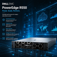 Serveur R550 d'origine pour la virtualisation, Intel Xeon Silver 4310, ordinateur en rack 2U, Chine