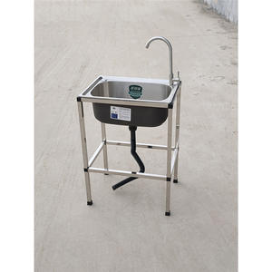 Fregadero de Cocina Lida de Acero Inoxidable, de Una Sola Cubeta, D35, con Grifo, Independiente, Superficie Pulida - Product Image 3