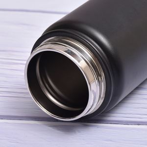 Foreign Trade 304 Stainless Steel Vacuum Portable <b>Cup</b> American-Style Wide-Mouth Sports Water Bottle Outdoor Handle Spray-Painted - Product Image 4