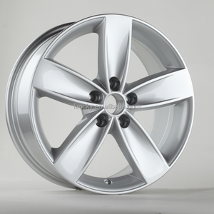 Roue Flrocky 17 pouces pour Polo Car <span class=keywords><strong>5</strong></span> <span class=keywords><strong>trous</strong></span> 112 Pcd rayons <span class=keywords><strong>jante</strong></span> en alliage à vendre - Product Image 1