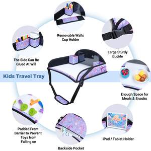 Free sample Foldable Kids Adults Travel <b>Tray</b> Cover Airplane <b>Tray</b> Table for Activities Games and Meals Use or Train Toddlers - Product Image 3