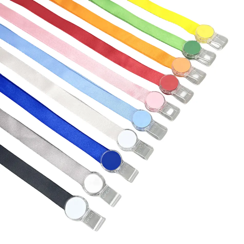 نمط جديد من البلاستيك سيليكون شفاف ثنائي الألوان مشبك دائري الحبل متعدد الألوان المنسوجة الحبل ID 24 الحبل مع شعار مخصص