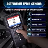 Herramienta de Diagnóstico OBD2 LAUNCH X431 CRT5011E, Herramienta TPMS, Programación de Sensores, Escáner OBD, Herramienta de Presión de Neumáticos con Sensor de 433/315Mhz