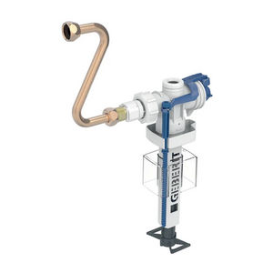 Grifo Flotante GEBERIT Tipo 383 con Tubo, Válvula de Descarga Blanca - Product Image 1