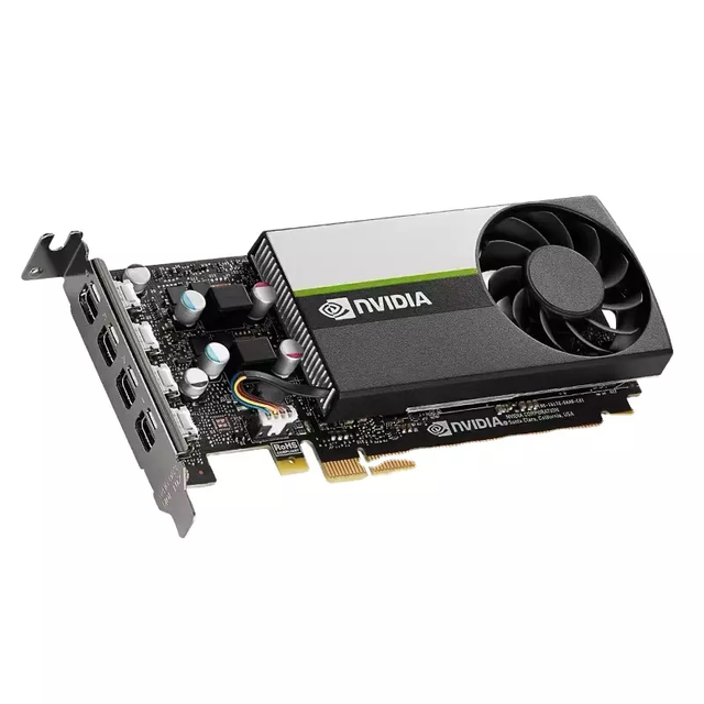 NV Quadro T600 GPU 4GB GDDR6 128bit Design Professional Graphics Card for PC No Carton
