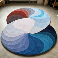 Tapis robuste de forme spéciale, grande taille, antidérapant, doux et absorbant le son pour salon, chambre et home cinéma