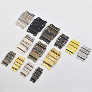 Bisagra para Muebles Tipo H Estándar, Montaje Superficial de Hierro, Recubrimiento Duradero para Cajas de Madera, Cajas de Joyería, Accesorios de Ferretería - Product Image 2