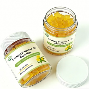 Capsules d'huile d'onagre pour l'équilibre hormonal, complément alimentaire végétalien, soutien OEM usine, gommes d'huile d'onagre - Product Image 2