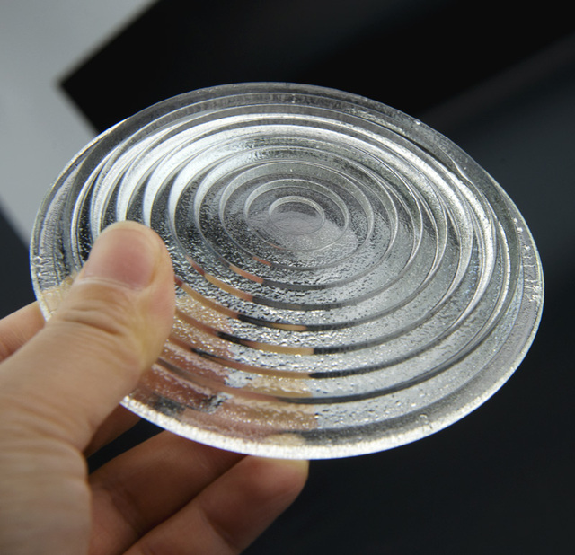 High Quality 200mm Mold Pressed Fresnel Lens LED Glass Borosilicate for High-Stage Spot Light