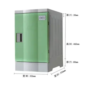 Bán buôn nóng bán trường tủ khóa để bán tủ khóa hiện đại ABS nhựa lưu trữ Locker cho phòng tập thể dục