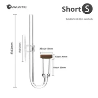 Diffuseur de CO2 compact en acrylique AQUAPRO, origine coréenne, pour aquarium, utilisation pour les plantes aquatiques, pour aquarium