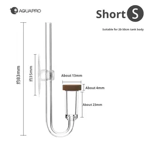 AQUAPRO Compacte Acryl CO2 Diffuser Koreaanse Oorsprong <span class=keywords><strong>Aquarium</strong></span> Waterplanten Gebruik voor Visbakken - Product Image 6