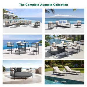 Ensemble <span class=keywords><strong>de</strong></span> <span class=keywords><strong>table</strong></span> et chaises <span class=keywords><strong>de</strong></span> salle à manger d'extérieur en aluminium moderne Express Garden, ensemble <span class=keywords><strong>de</strong></span> patio, mobilier <span class=keywords><strong>de</strong></span> restaurant, <span class=keywords><strong>table</strong></span> <span class=keywords><strong>de</strong></span> <span class=keywords><strong>bistrot</strong></span>, chaises, cour - Product Image 4