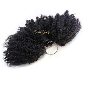 VMAE <span class=keywords><strong>Capelli</strong></span> Umani Vergini Afro Ricci a Doppia Faccia 100g, 62 Paia di <span class=keywords><strong>Extension</strong></span> per <span class=keywords><strong>Capelli</strong></span> Ricci con Cuticole Allineate - Product Image 2
