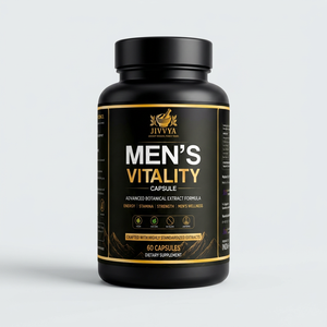Cápsulas de Vitalidad para Hombres, Suplemento Herbal para Energía, Fuerza y Resistencia, probado en laboratorio, proveedor a granel de la India - Product Image 1