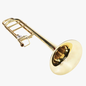 Trombón <span class=keywords><strong>Tenor</strong></span> EarlMann BB con Vara Deslizante y Acabado en Laca Dorada para Interpretaciones de Banda de Metales - Product Image 5