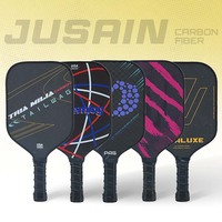 Raquette de pickleball en fibre de carbone approuvée par l'USAPA pour débutants pressée à froid avec une épaisseur de 13mm à 16mm