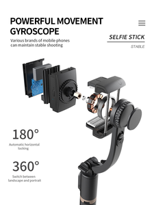 ไม้เซลฟี่ ° 360แบบพกพาพร้อมขาตั้งกล้องและรีโมตสำหรับ <span class=keywords><strong>iPhone</strong></span>/samsung/youtube/tiktok - Product Image 4
