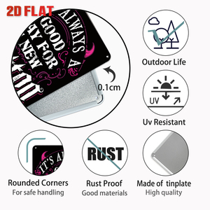 Juego de Letreros Metálicos con Temática de Estudio de Tatuajes, Decoración Retro para Pared de Tienda de Tatuajes, para Estudio o Cuarto de Hombre - Product Image 6