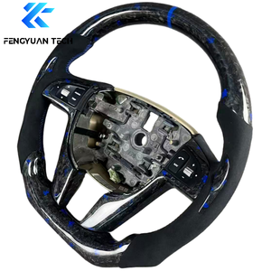 Volante in Fibra di Carbonio Forgiata per <span class=keywords><strong>Pontiac</strong></span> <span class=keywords><strong>GTO</strong></span> G8 GT G6 Firebird Grand Prix Trans Am WS6 2006 1998 2005 - Product Image 3