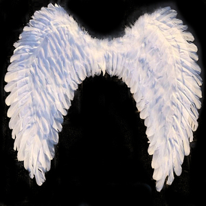 <span class=keywords><strong>Ali</strong></span> d'<span class=keywords><strong>Angelo</strong></span> Economiche per Carnevale Fatato, Design Artigianale con Piume Colorate per Halloween, Cosplay e Feste Danzanti - Product Image 1