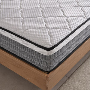 Colchón de muelles transpirable 3D Ice Silk de 1.8m/1.5m con topper de látex de firmeza media para el hogar, dormitorio, adultos y personas mayores - Product Image 4