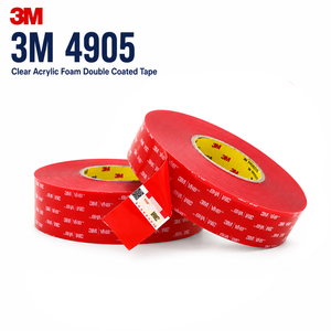 เทปกาวสองหน้า VHB4905 หนา 20mil 0.5 มม. อะคริลิคโฟม กันน้ำ ไม่ทิ้งคราบ สำหรับติดโลหะ กระจก และป้ายโฆษณา ขายส่ง - Product Image 2