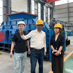 Mesin Penghancur Batu Bergerak Tipe Double Roller untuk Dijual, Peralatan Tambang dengan Gerakan Fleksibel - Product Image 3