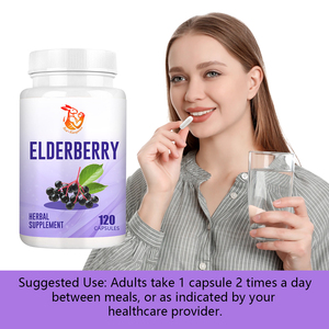 Capsules de Sureau à Prix de Gros – Complément Herbal pour Stimuler l'Énergie – Capsules d'Extrait de Sureau - Product Image 2