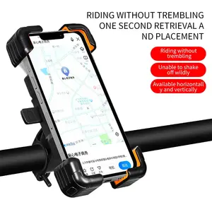 Soporte para Teléfono Móvil de Bicicleta ESLNF, Ajustable en 360 Grados, Compatible con Teléfonos de 4.5 a 7.2 Pulgadas - Product Image 3