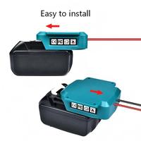 Convertisseur DIY pour batterie au lithium Milwaukee, faisceau de câbles électroniques ABS, connecteur pour véhicules électriques jouets 18V