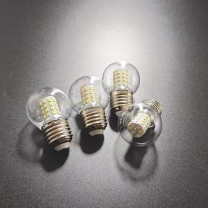 Bombilla LED de 5W 7W, Base E27 Roscada Grande, Bombilla Redonda Transparente en Forma de Bola, 3000K 4000K 6000K, 3 Colores Intercambiables, Voltaje 220V - Product Image 4