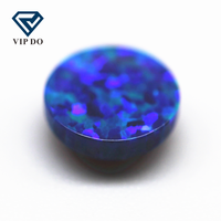 2mm-12mm 92 opale synthétique multicolore rond dos plat cabochon coupe OP #14 opale de feu pierre précieuse en vrac opale artificielle cabochon gemmes